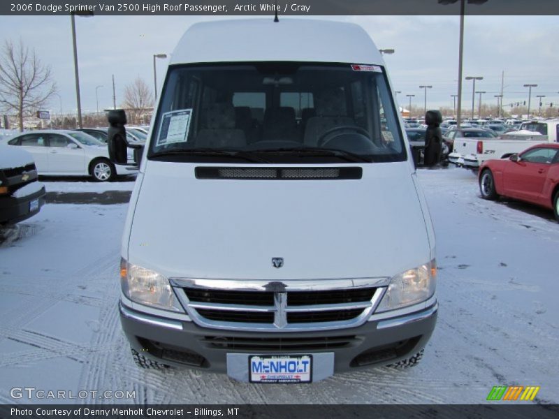 Arctic White / Gray 2006 Dodge Sprinter Van 2500 High Roof Passenger