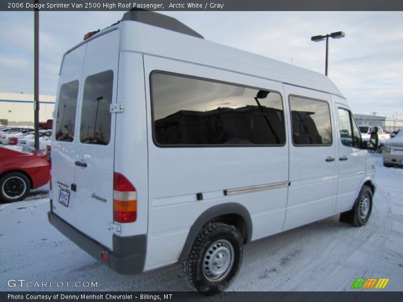 Arctic White / Gray 2006 Dodge Sprinter Van 2500 High Roof Passenger