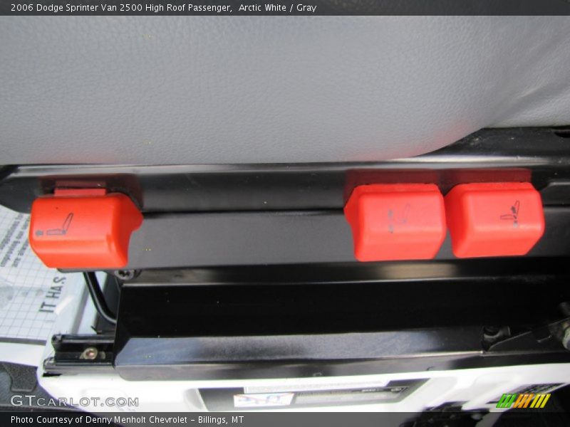Arctic White / Gray 2006 Dodge Sprinter Van 2500 High Roof Passenger