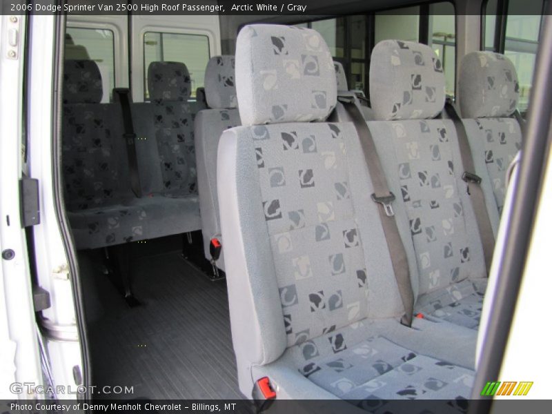 Arctic White / Gray 2006 Dodge Sprinter Van 2500 High Roof Passenger
