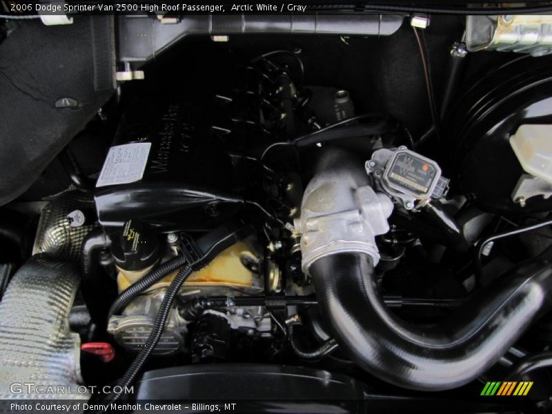  2006 Sprinter Van 2500 High Roof Passenger Engine - 2.7 Liter DOHC 20-Valve Turbo-Diesel Inline 5 Cylinder