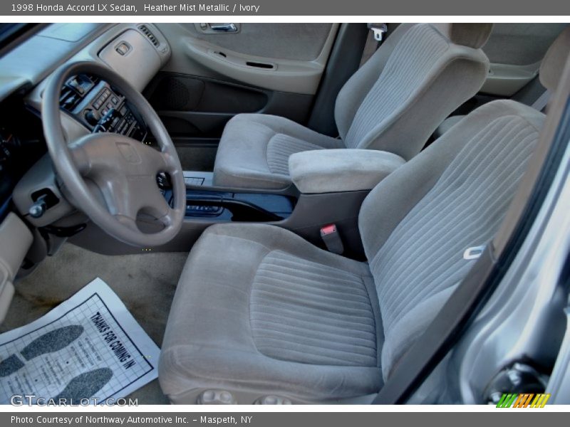 Heather Mist Metallic / Ivory 1998 Honda Accord LX Sedan