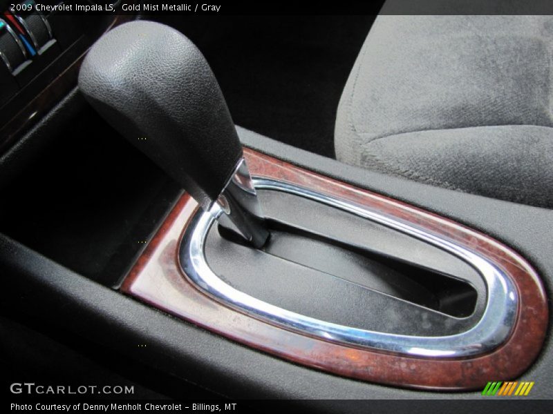 Gold Mist Metallic / Gray 2009 Chevrolet Impala LS