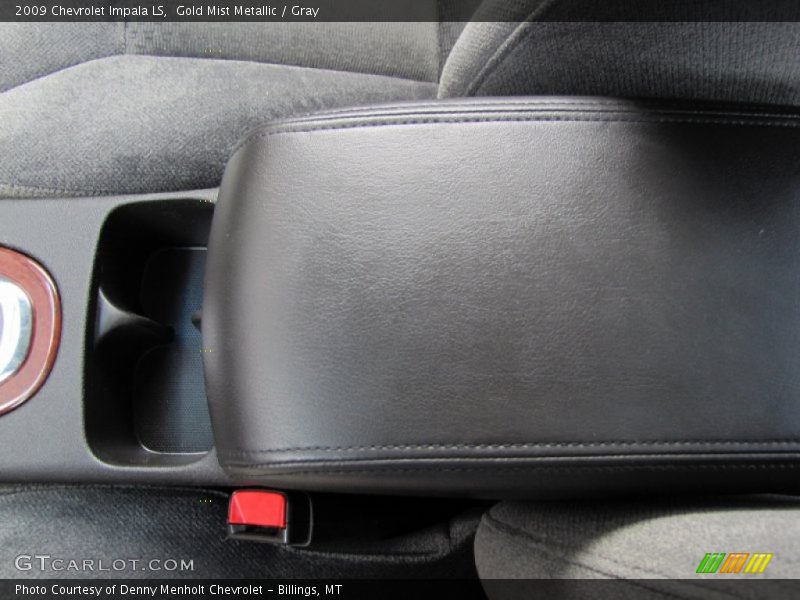 Gold Mist Metallic / Gray 2009 Chevrolet Impala LS