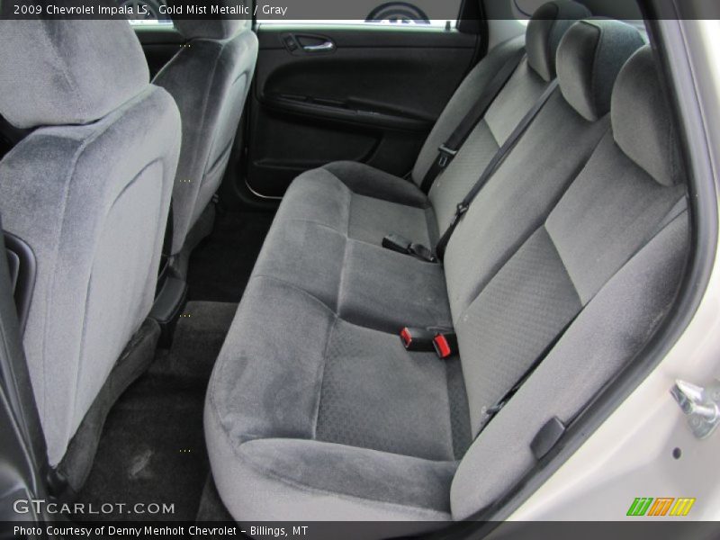 Gold Mist Metallic / Gray 2009 Chevrolet Impala LS