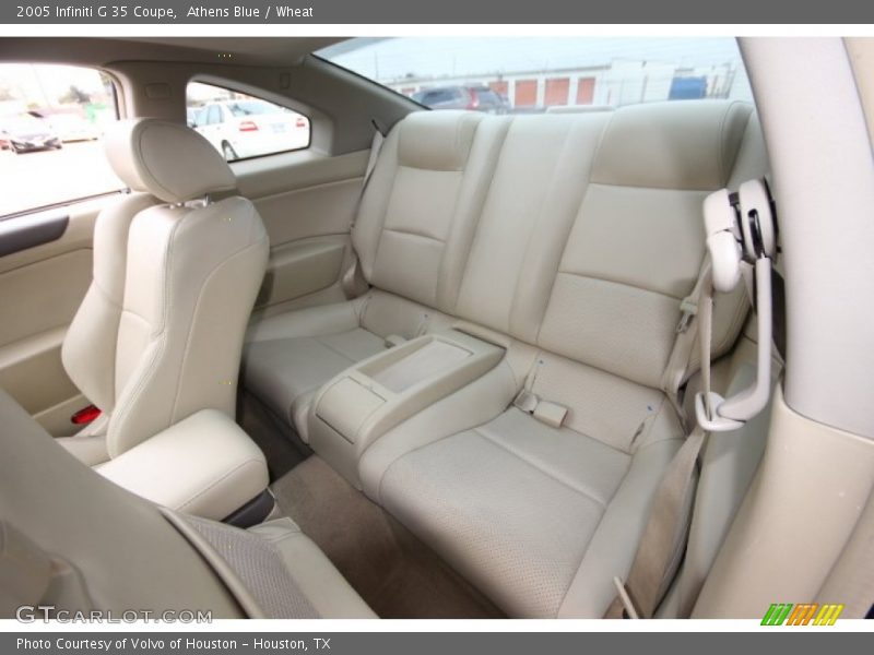 Athens Blue / Wheat 2005 Infiniti G 35 Coupe