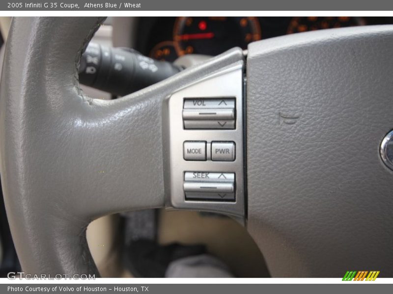 Athens Blue / Wheat 2005 Infiniti G 35 Coupe