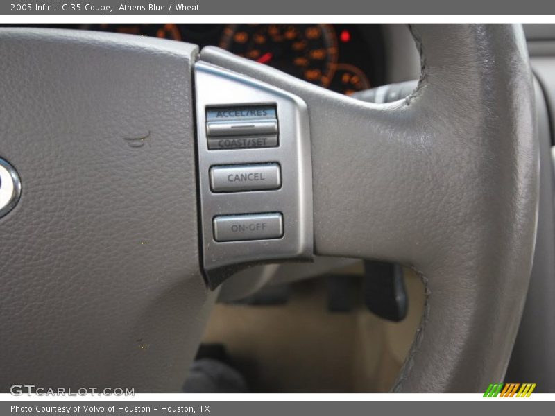 Athens Blue / Wheat 2005 Infiniti G 35 Coupe