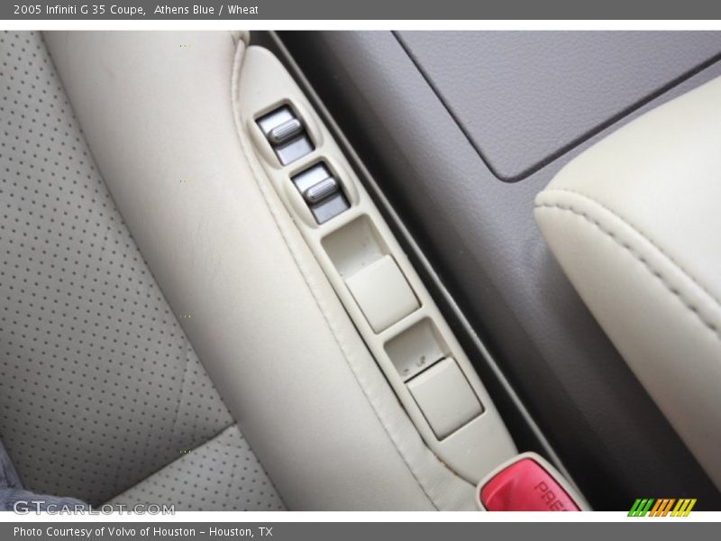 Athens Blue / Wheat 2005 Infiniti G 35 Coupe