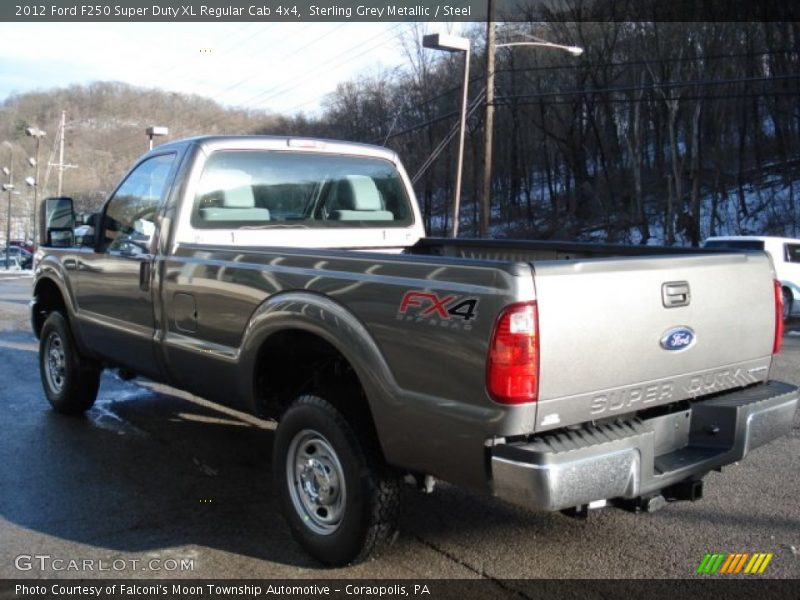 Sterling Grey Metallic / Steel 2012 Ford F250 Super Duty XL Regular Cab 4x4