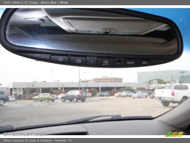 Athens Blue / Wheat 2005 Infiniti G 35 Coupe