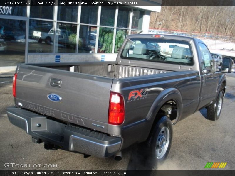 Sterling Grey Metallic / Steel 2012 Ford F250 Super Duty XL Regular Cab 4x4