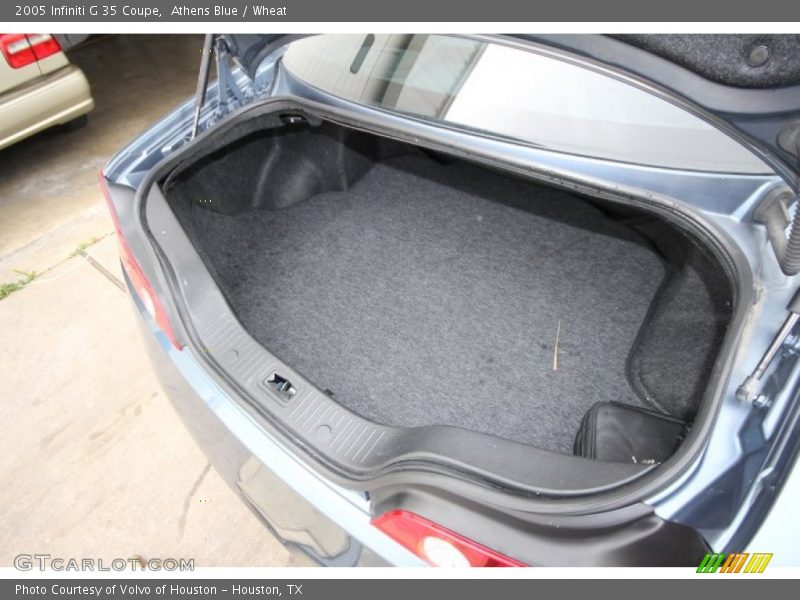 Athens Blue / Wheat 2005 Infiniti G 35 Coupe