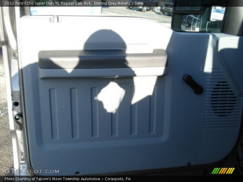 Sterling Grey Metallic / Steel 2012 Ford F250 Super Duty XL Regular Cab 4x4