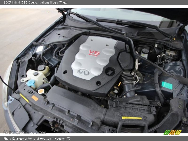 Athens Blue / Wheat 2005 Infiniti G 35 Coupe