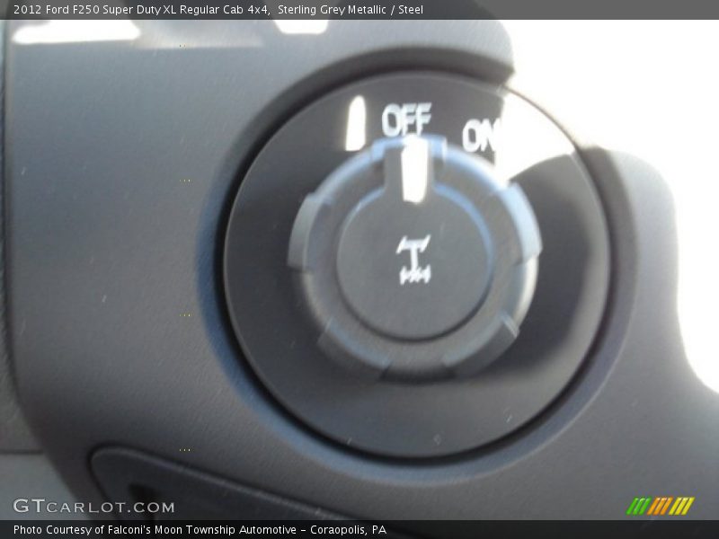Sterling Grey Metallic / Steel 2012 Ford F250 Super Duty XL Regular Cab 4x4