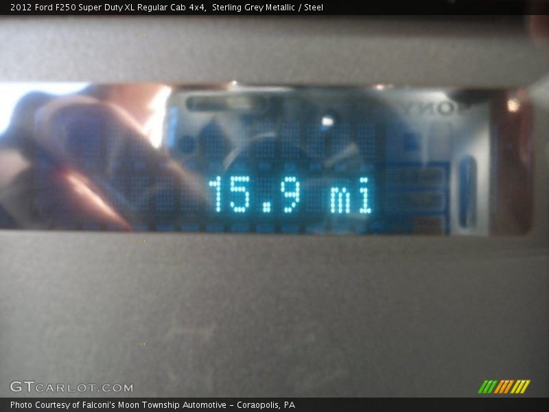 Sterling Grey Metallic / Steel 2012 Ford F250 Super Duty XL Regular Cab 4x4