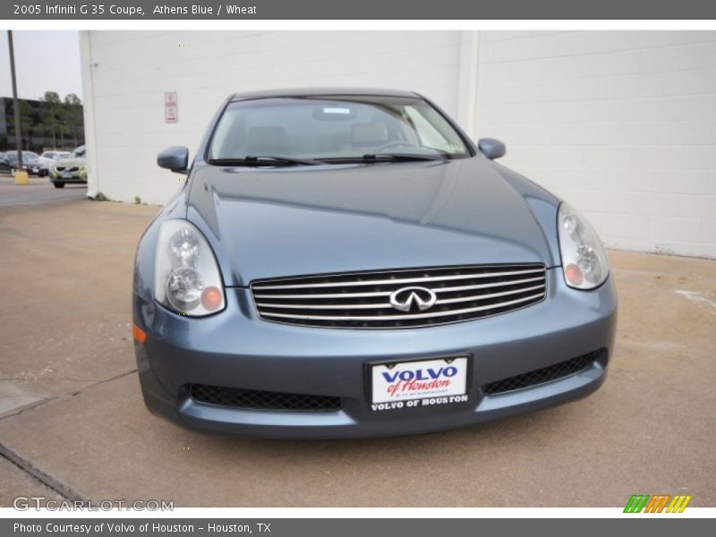 Athens Blue / Wheat 2005 Infiniti G 35 Coupe