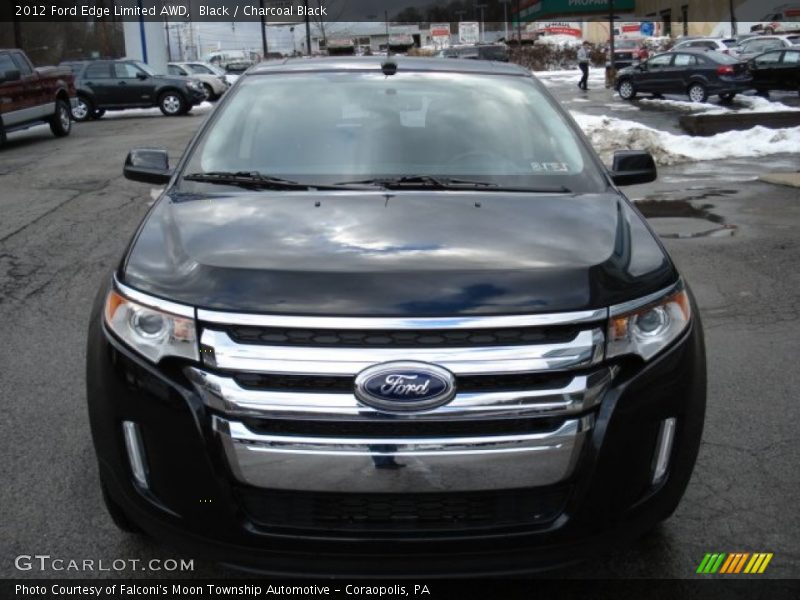 Black / Charcoal Black 2012 Ford Edge Limited AWD