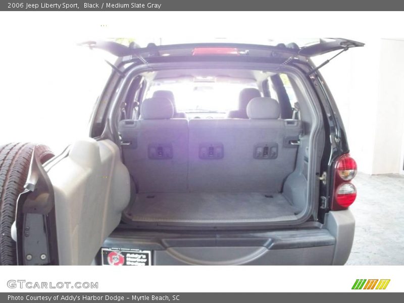 Black / Medium Slate Gray 2006 Jeep Liberty Sport