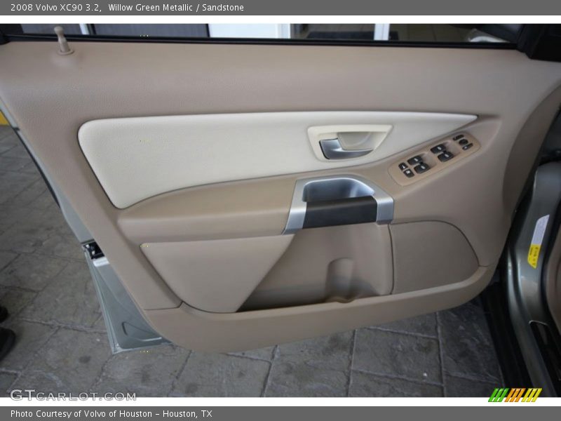 Willow Green Metallic / Sandstone 2008 Volvo XC90 3.2