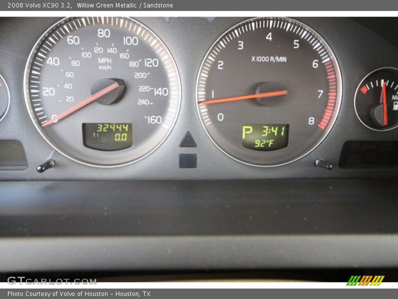 Willow Green Metallic / Sandstone 2008 Volvo XC90 3.2