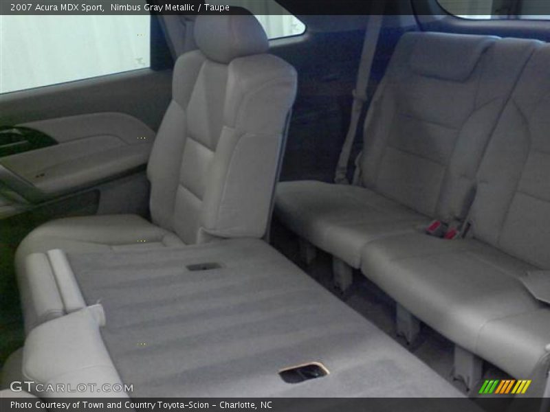 Nimbus Gray Metallic / Taupe 2007 Acura MDX Sport