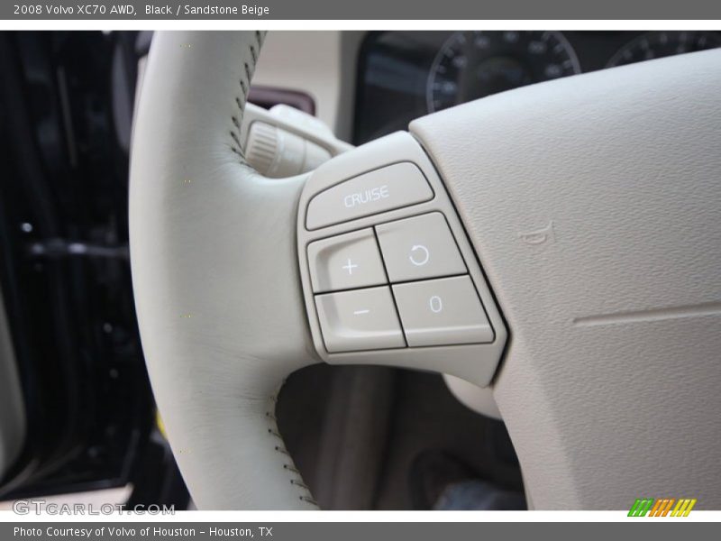 Black / Sandstone Beige 2008 Volvo XC70 AWD