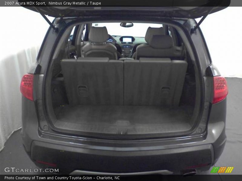 Nimbus Gray Metallic / Taupe 2007 Acura MDX Sport