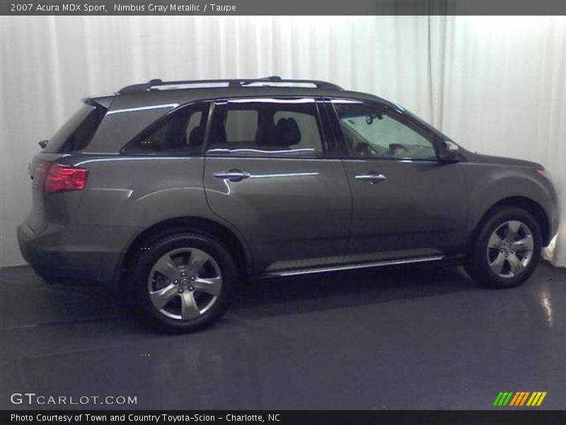 Nimbus Gray Metallic / Taupe 2007 Acura MDX Sport