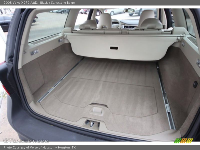 Black / Sandstone Beige 2008 Volvo XC70 AWD