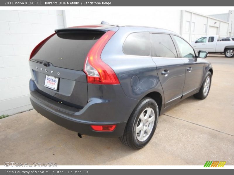 Barents Blue Metallic / Sandstone Beige 2011 Volvo XC60 3.2