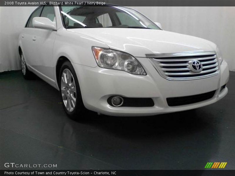 Blizzard White Pearl / Ivory Beige 2008 Toyota Avalon XLS