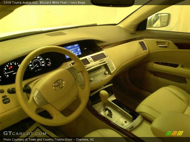 Blizzard White Pearl / Ivory Beige 2008 Toyota Avalon XLS