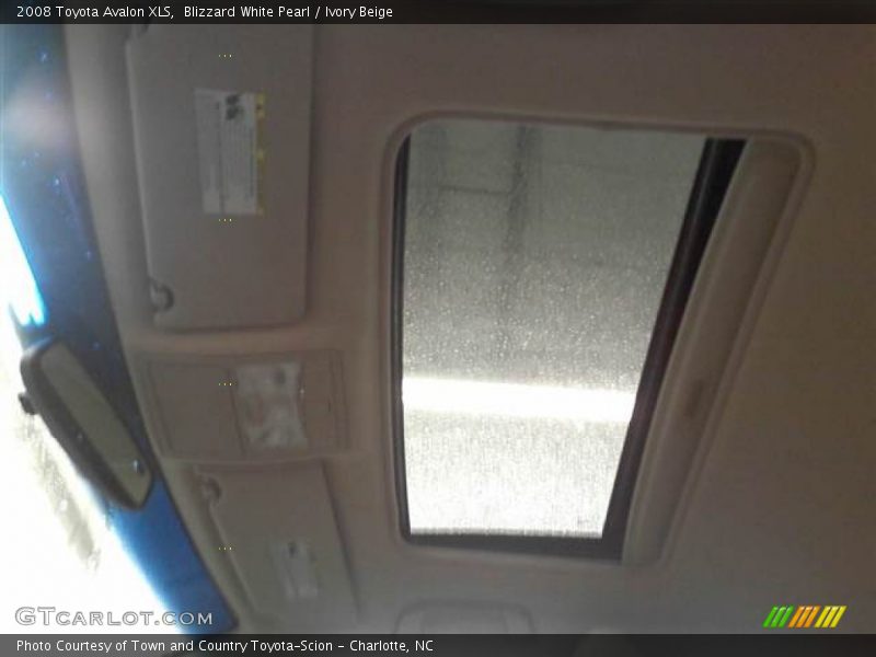 Blizzard White Pearl / Ivory Beige 2008 Toyota Avalon XLS