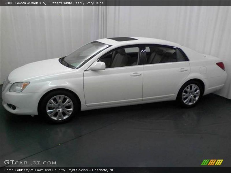 Blizzard White Pearl / Ivory Beige 2008 Toyota Avalon XLS