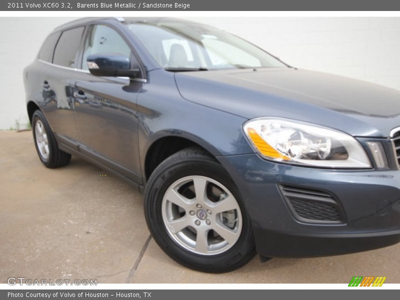 Barents Blue Metallic / Sandstone Beige 2011 Volvo XC60 3.2