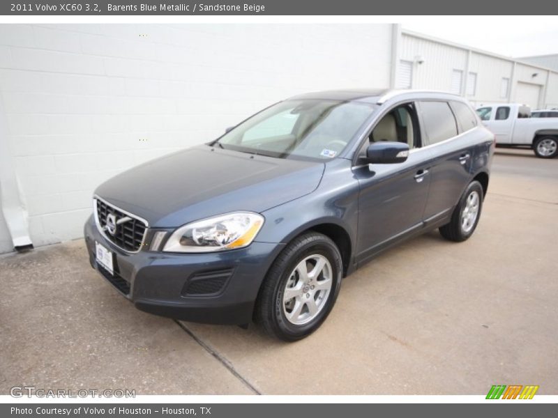 Barents Blue Metallic / Sandstone Beige 2011 Volvo XC60 3.2