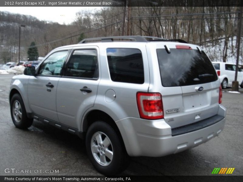 Ingot Silver Metallic / Charcoal Black 2012 Ford Escape XLT