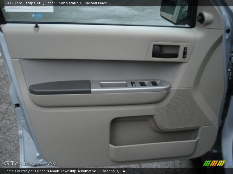 Ingot Silver Metallic / Charcoal Black 2012 Ford Escape XLT