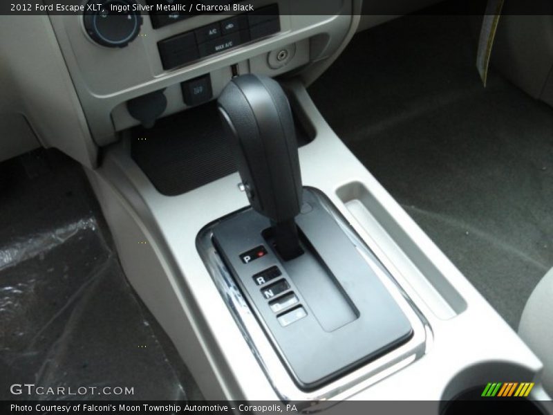 Ingot Silver Metallic / Charcoal Black 2012 Ford Escape XLT