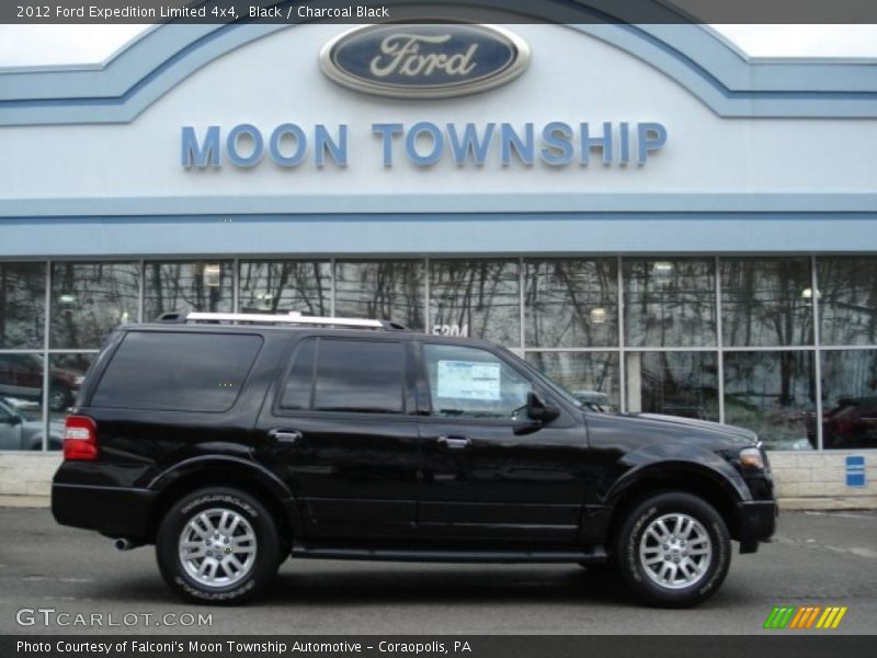 Black / Charcoal Black 2012 Ford Expedition Limited 4x4