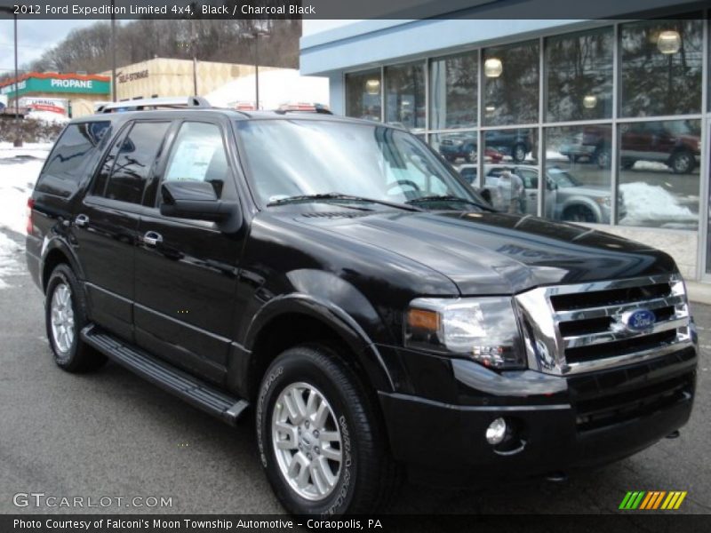 Black / Charcoal Black 2012 Ford Expedition Limited 4x4