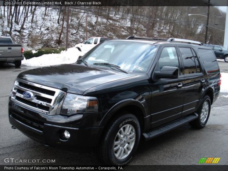 Black / Charcoal Black 2012 Ford Expedition Limited 4x4