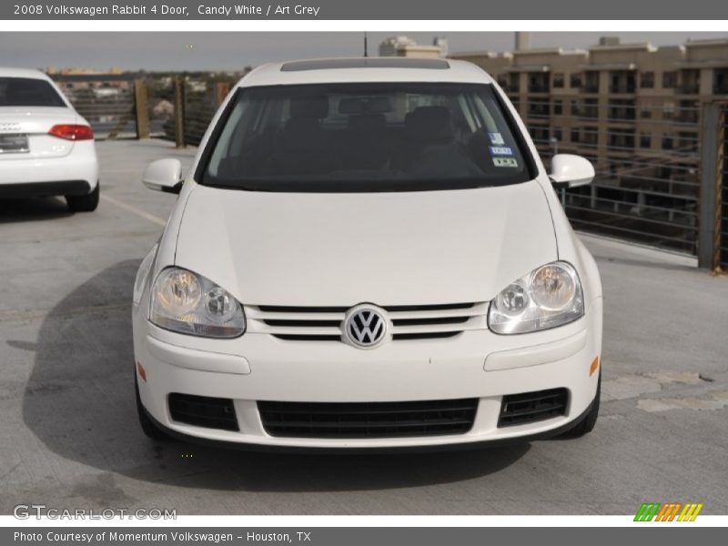 Candy White / Art Grey 2008 Volkswagen Rabbit 4 Door
