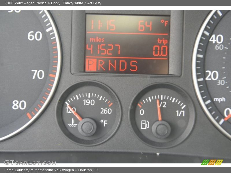 Candy White / Art Grey 2008 Volkswagen Rabbit 4 Door