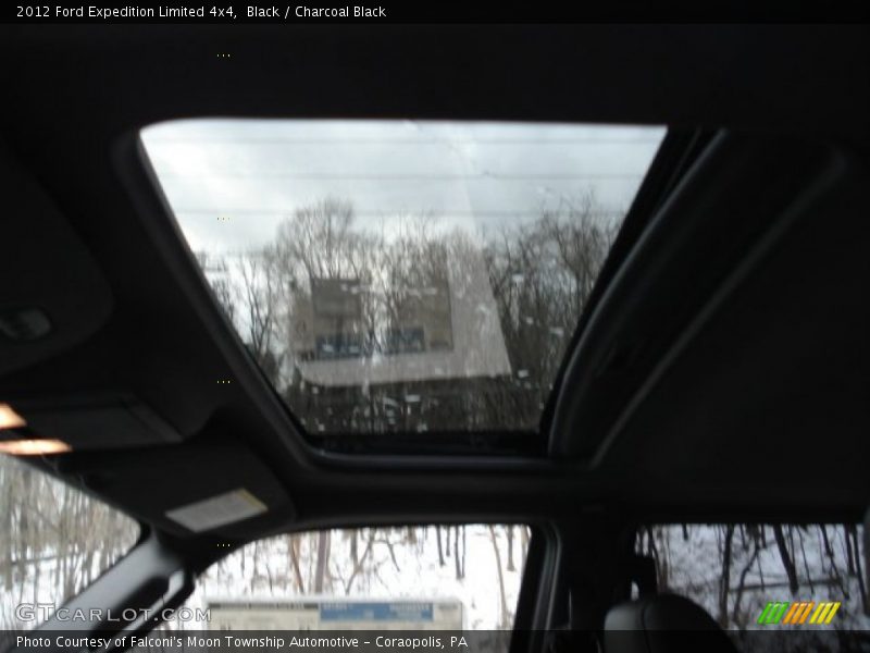 Sunroof of 2012 Expedition Limited 4x4