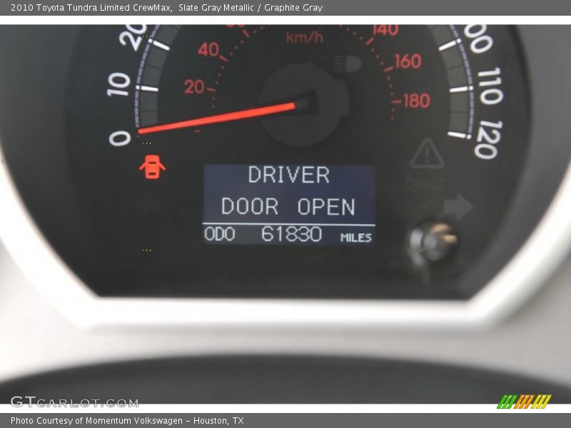 Slate Gray Metallic / Graphite Gray 2010 Toyota Tundra Limited CrewMax