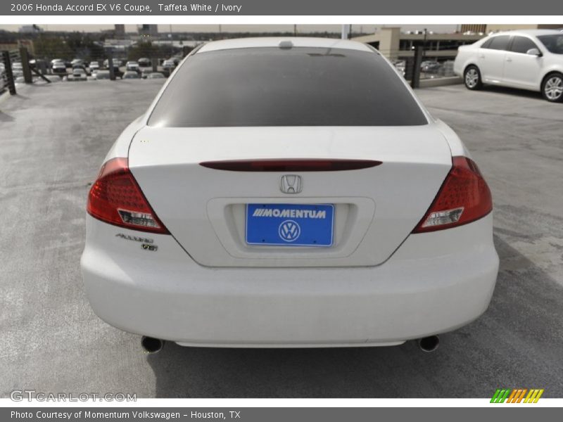 Taffeta White / Ivory 2006 Honda Accord EX V6 Coupe