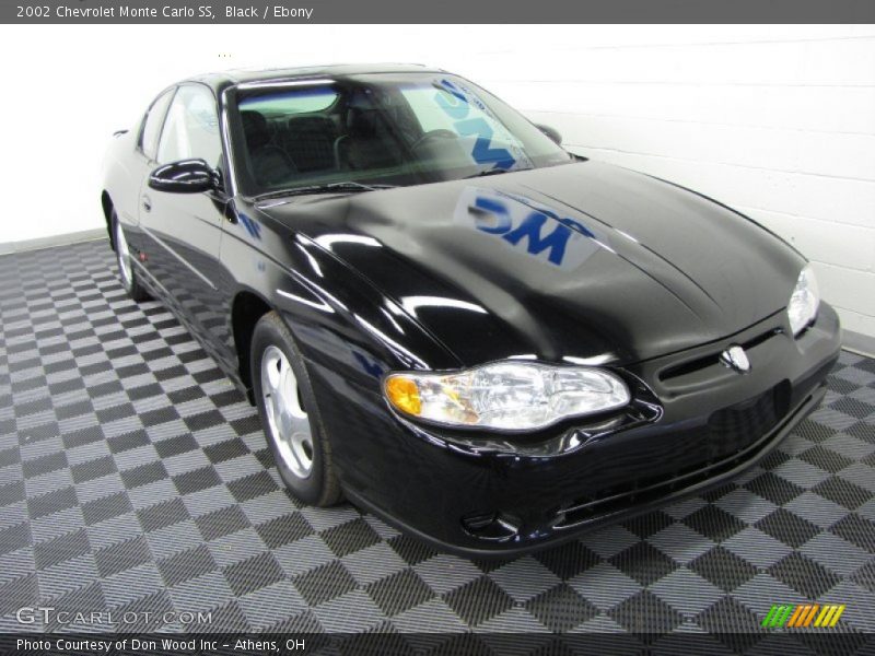 Black / Ebony 2002 Chevrolet Monte Carlo SS